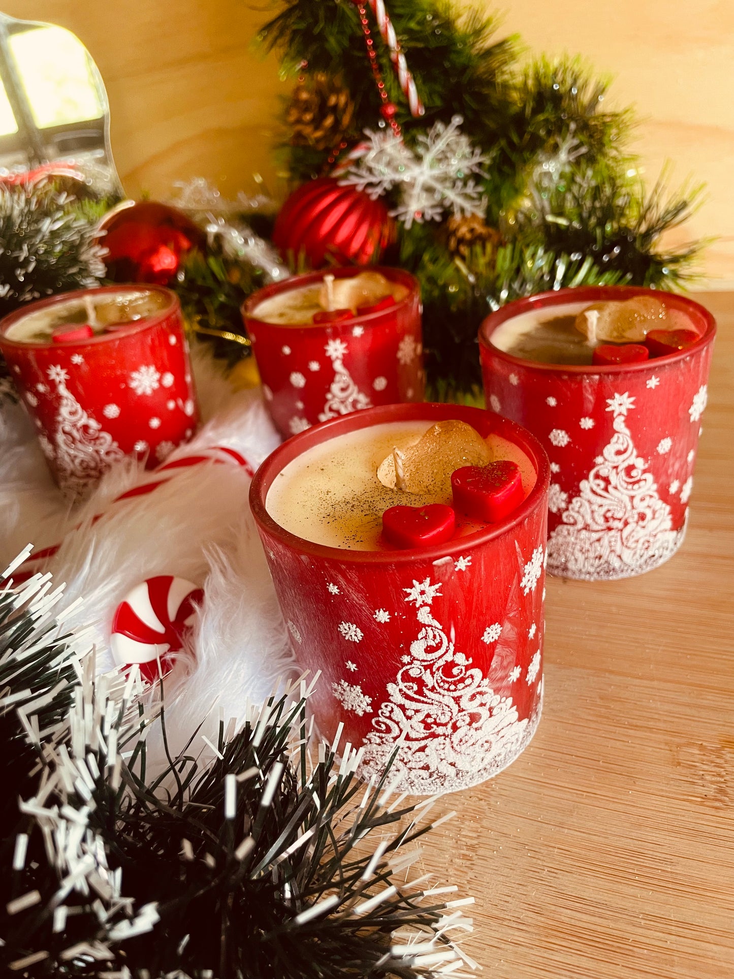 Christmas Tree Glass🎄❤️