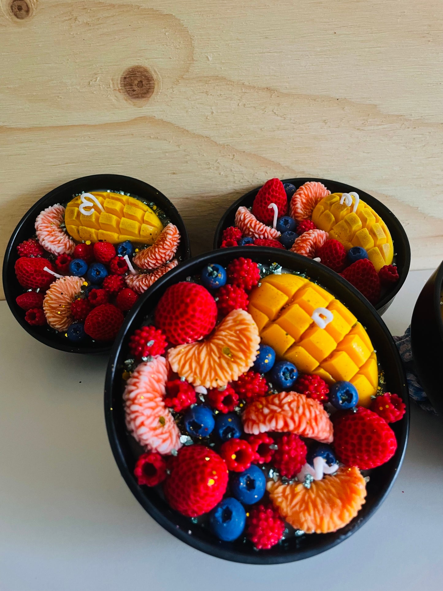 🍑 Fruit Salad Bowl Candle | Pasticcino Candles
