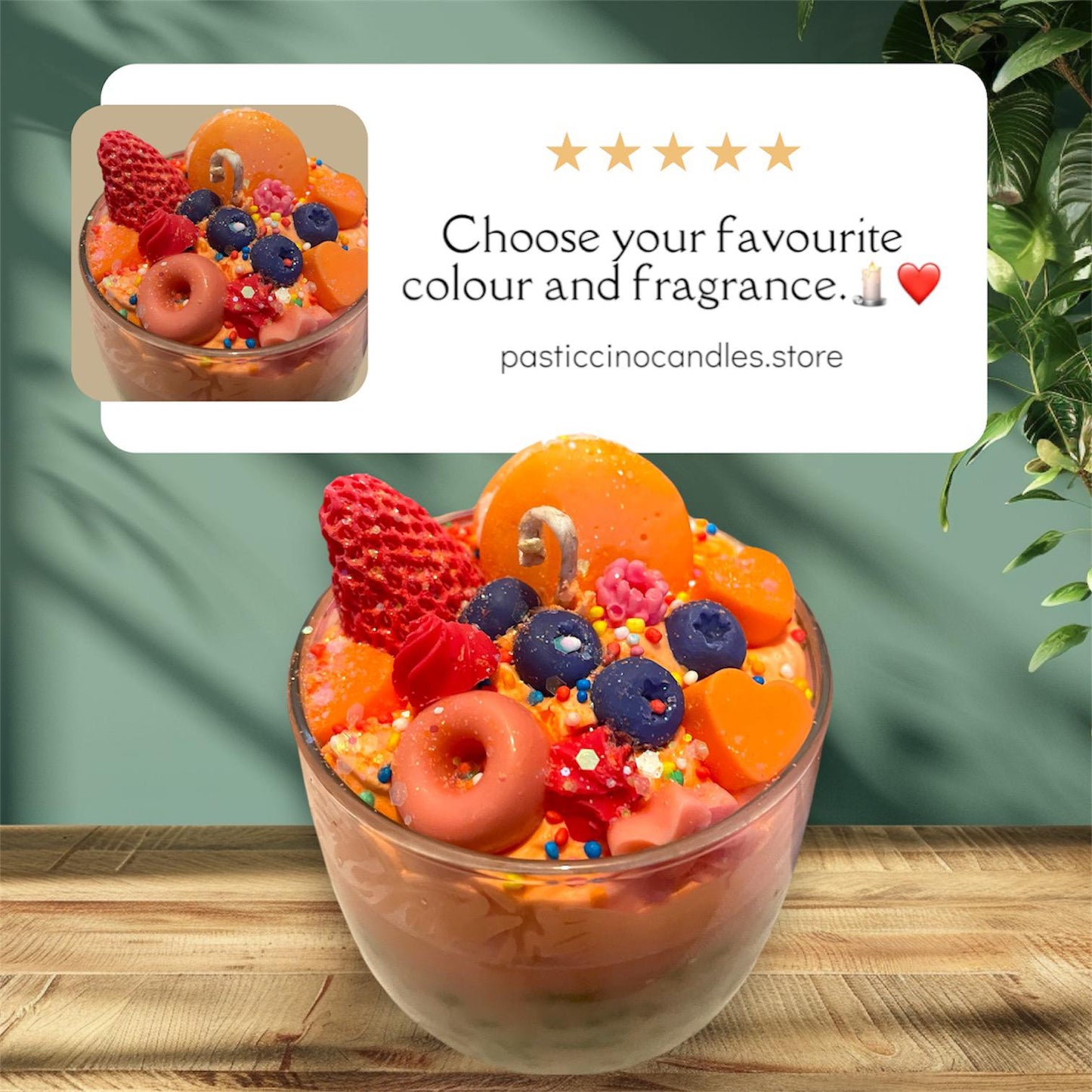 Dessert Candles 🍰🕯️ | Pasticcino Scents