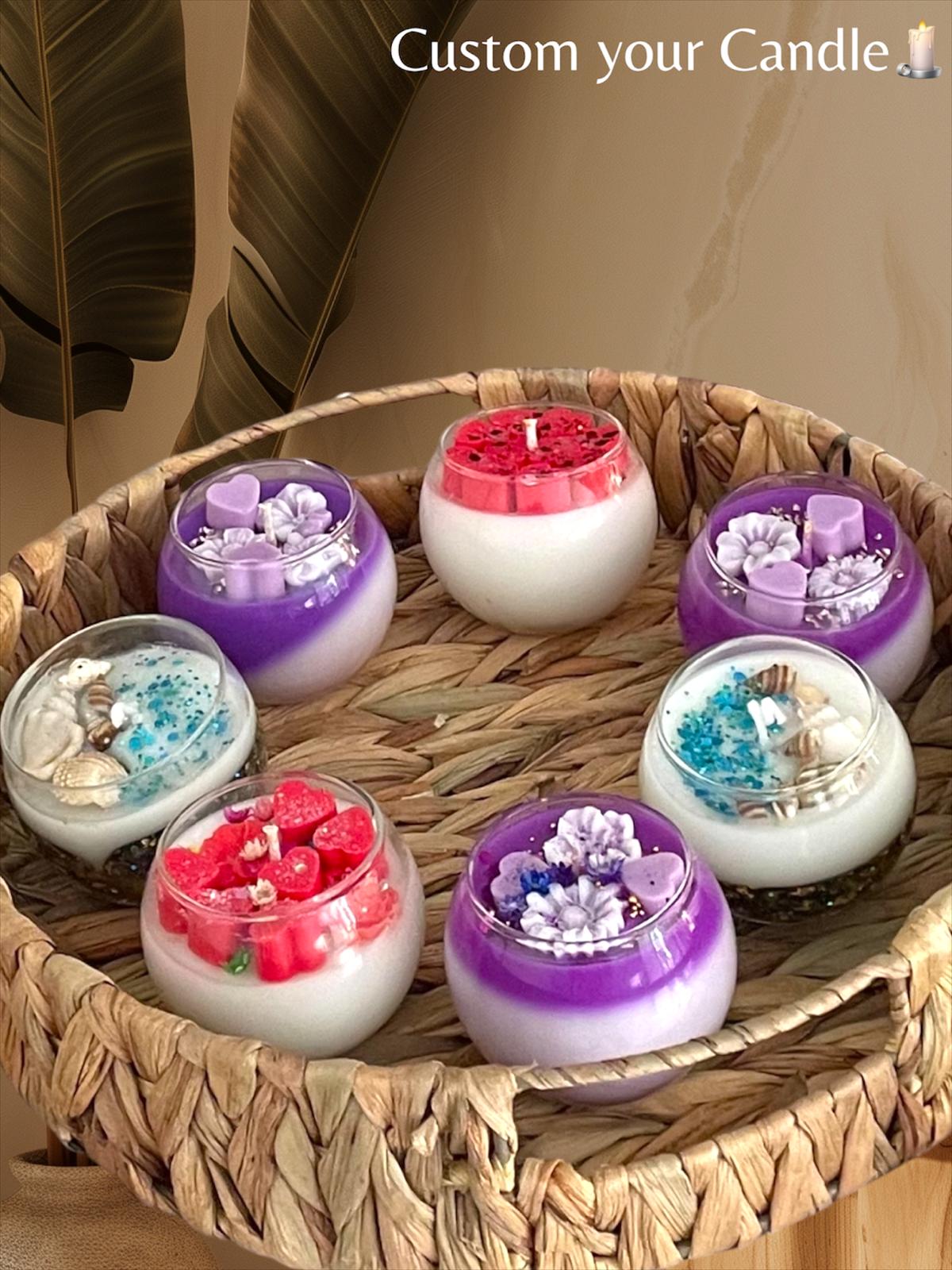 🎨🕯️ Pasticcino Small Candles - Art & Fragrance