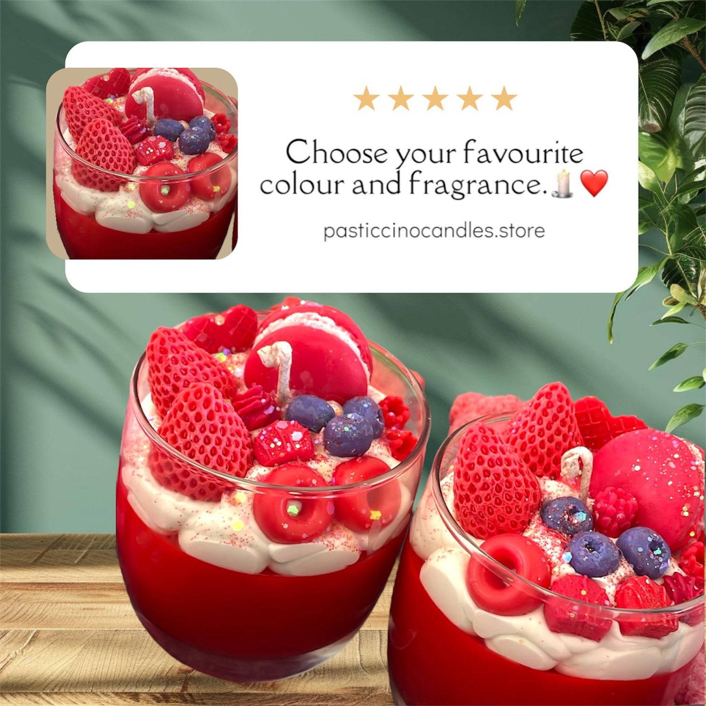 Purple Dessert Candles 🍰🕯️ | Pasticcino Scents