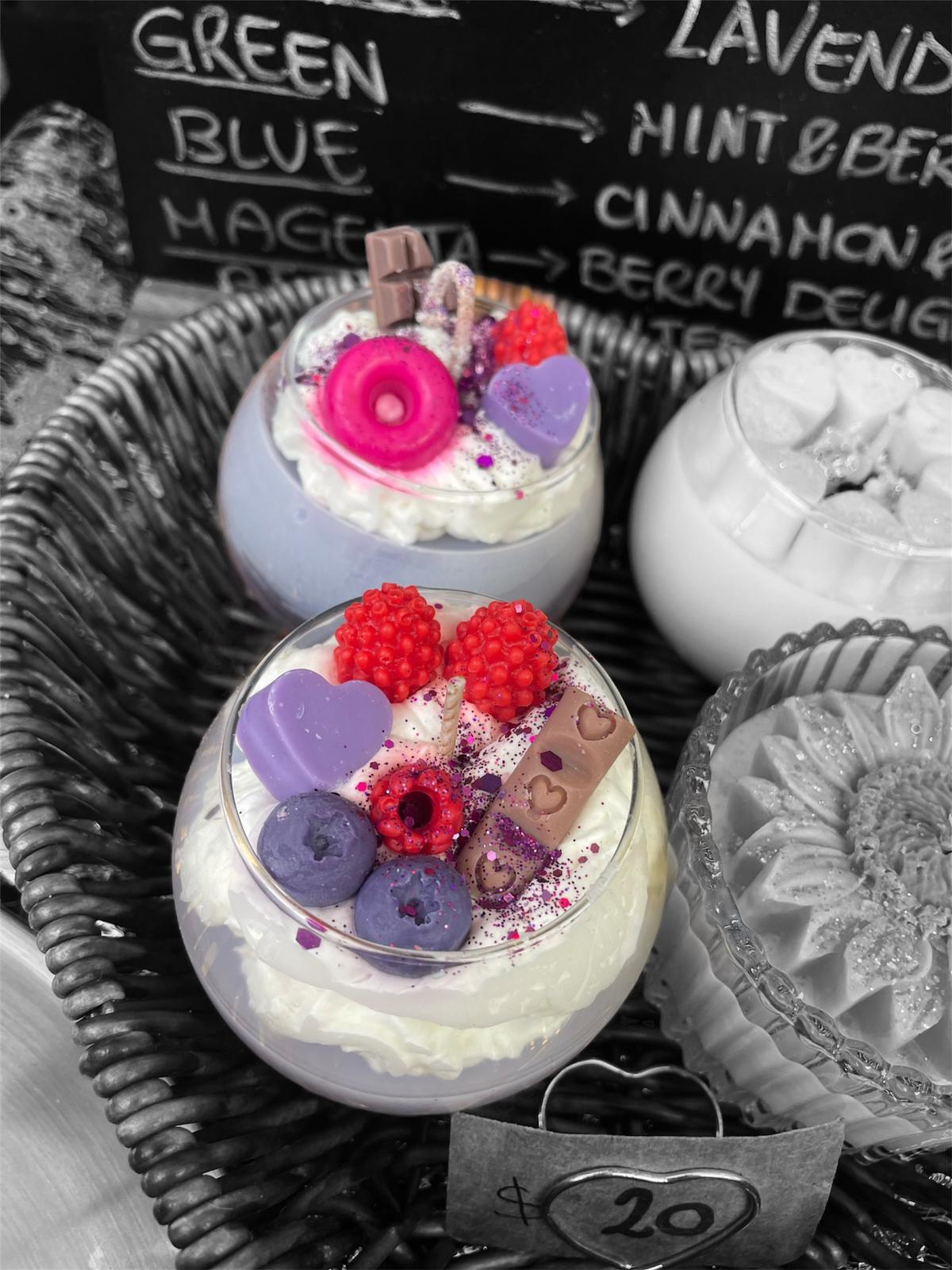 🎨🕯️ Pasticcino Small Candles - Art & Fragrance