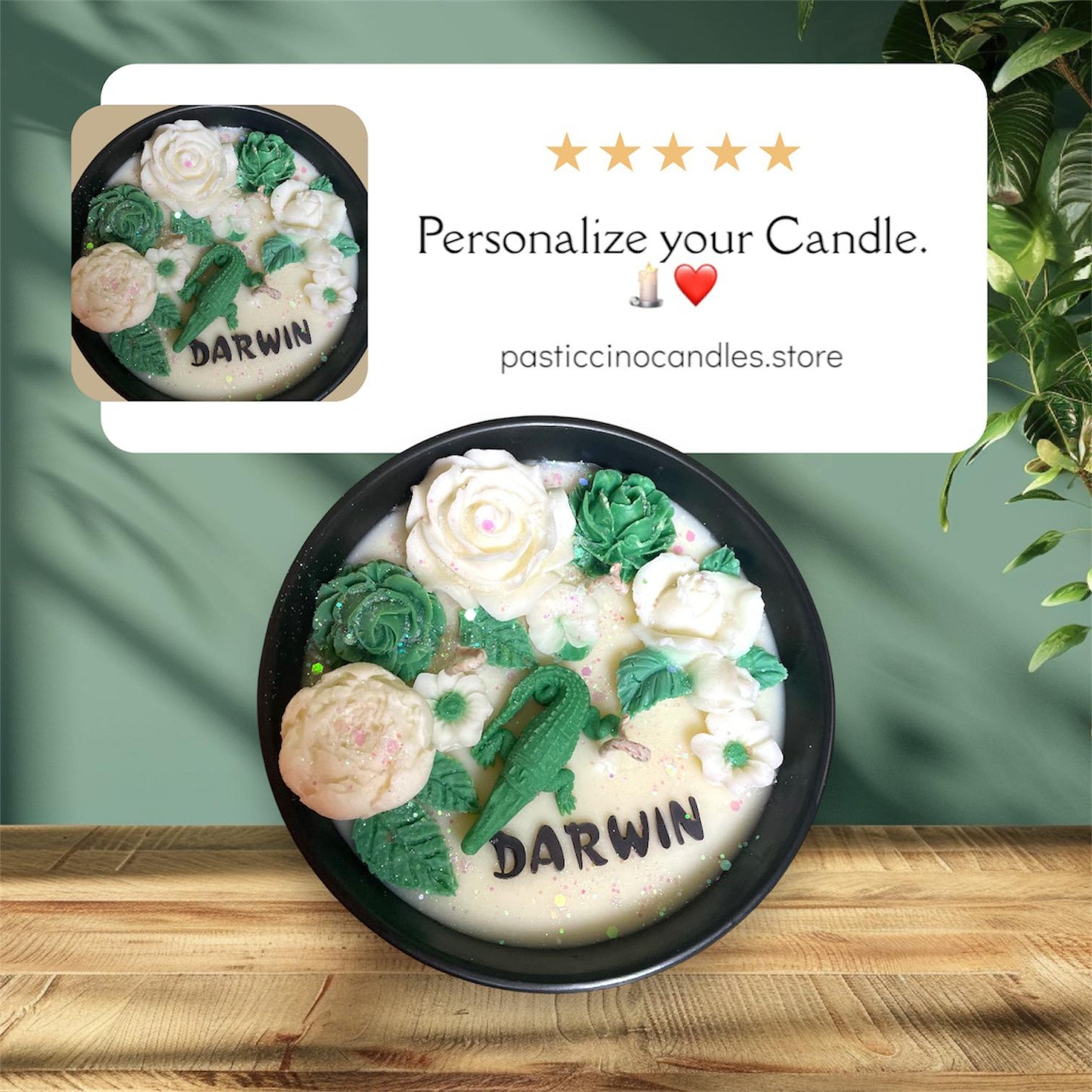 Customizable Candles 🎨✨ - Pasticcino Candles