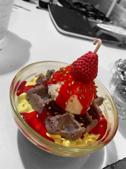 Waffle🧇and Ice cream🍦Candles by Pasticcino:Art & Fragrance