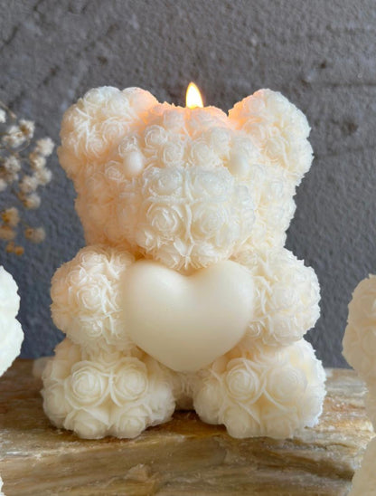 🐻 Teddy Bear Candle - Art & Fragrance Delight