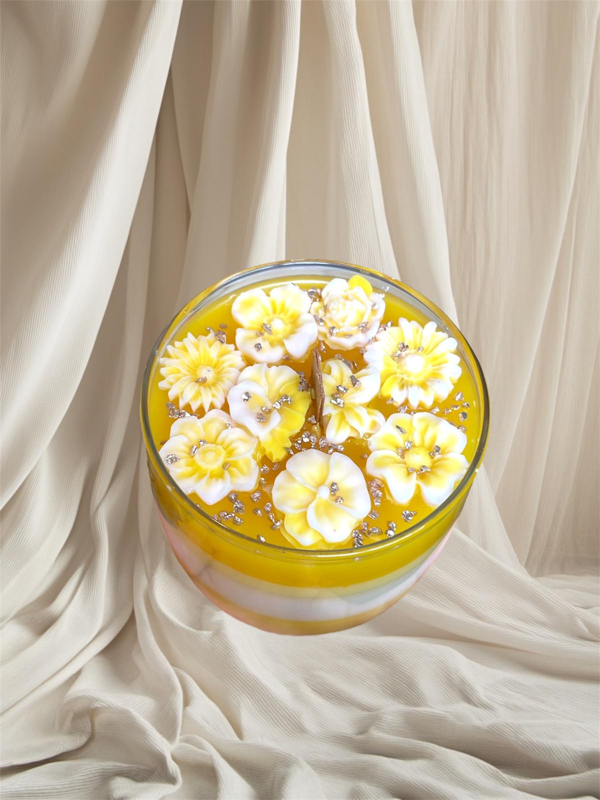 🌟Decadent Lemon Glass Personalized Candles