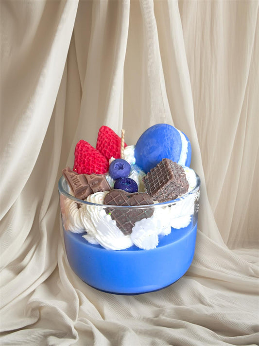 Blue Dessert Candles 🍰🕯️ | Pasticcino Scents