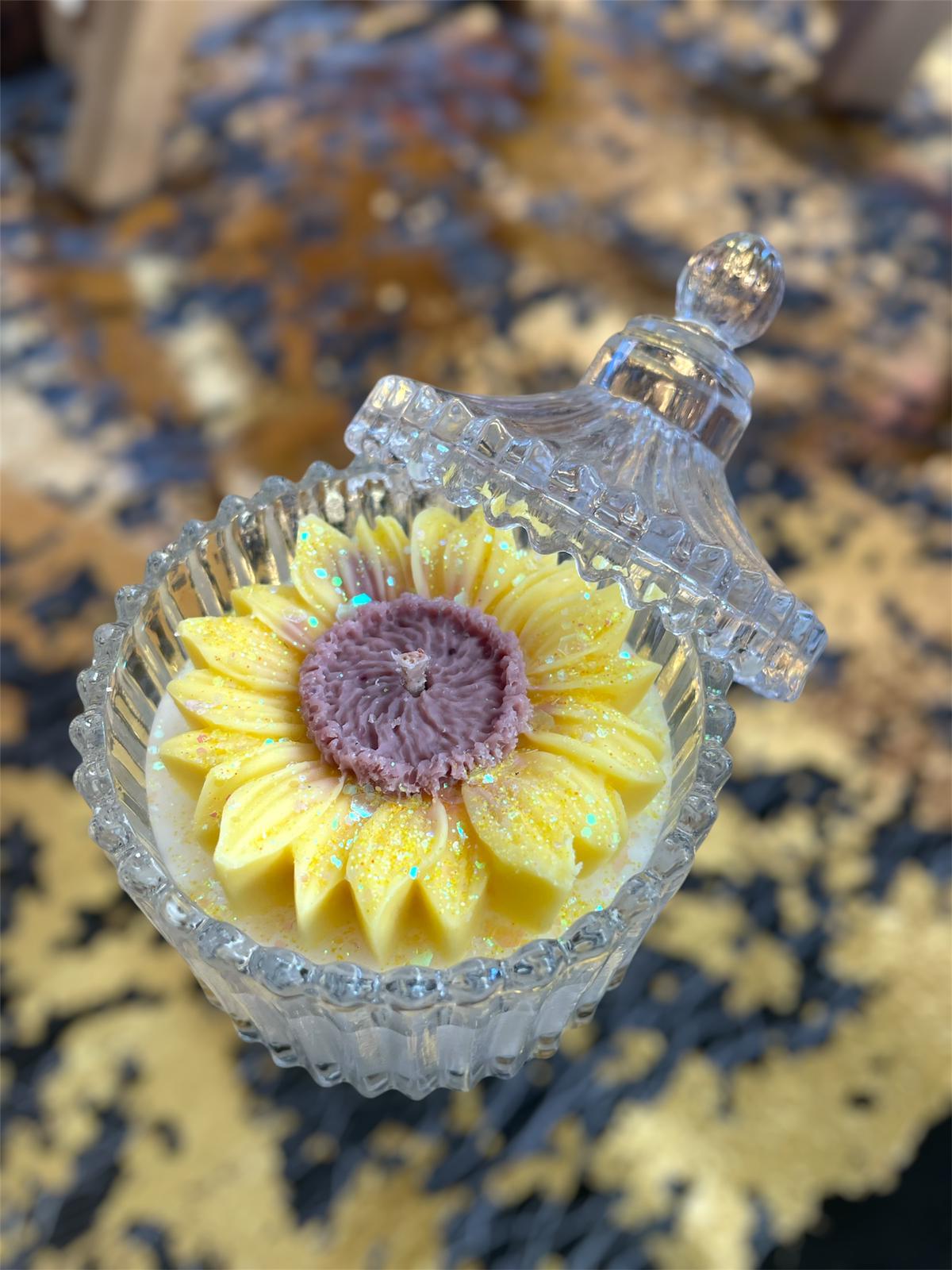 Sunflower 🌻 & Pasticcino Candles – Art & Fragrance