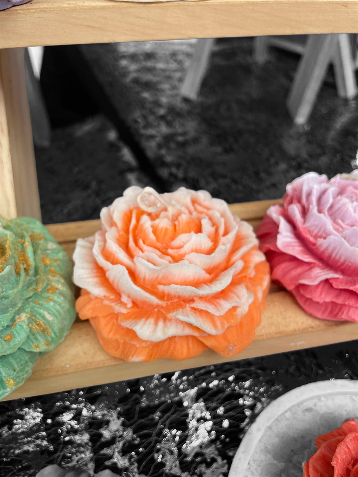 Elegant Rose Candles 🌹🕯️ | Pasticcino Scents