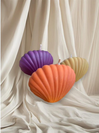 🌊Shell pillar Candles: Art & Fragrance Fusion