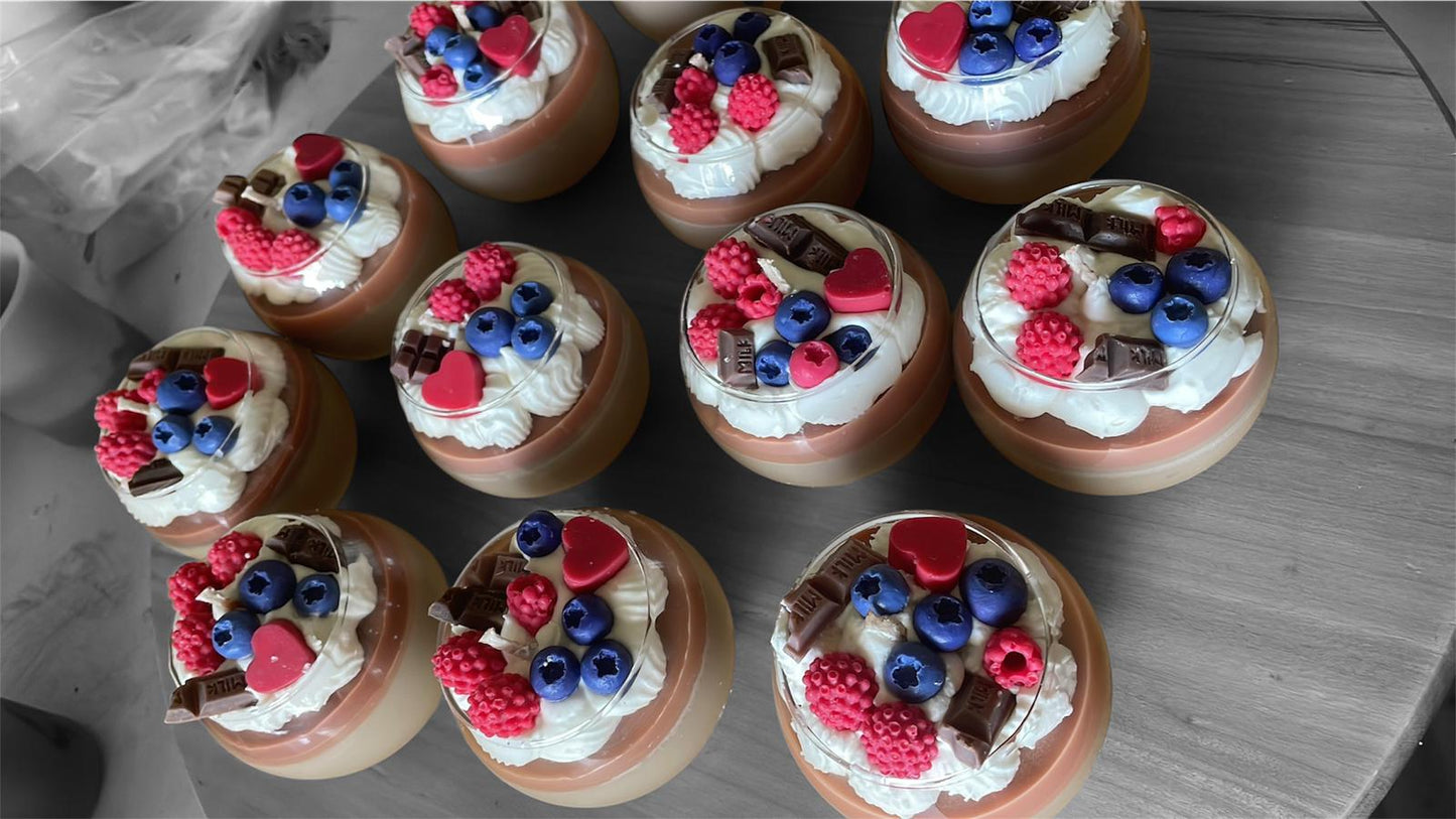 🎨🕯️ Pasticcino Small Candles - Art & Fragrance